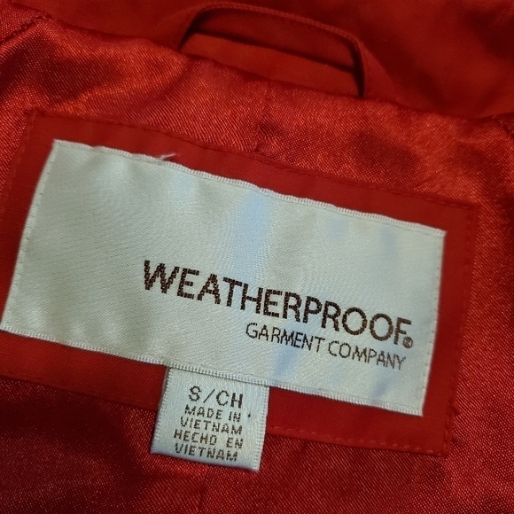 Weatherproof Garment Company Red Jacket Size Small, Business Casual - Picture 6 of 10